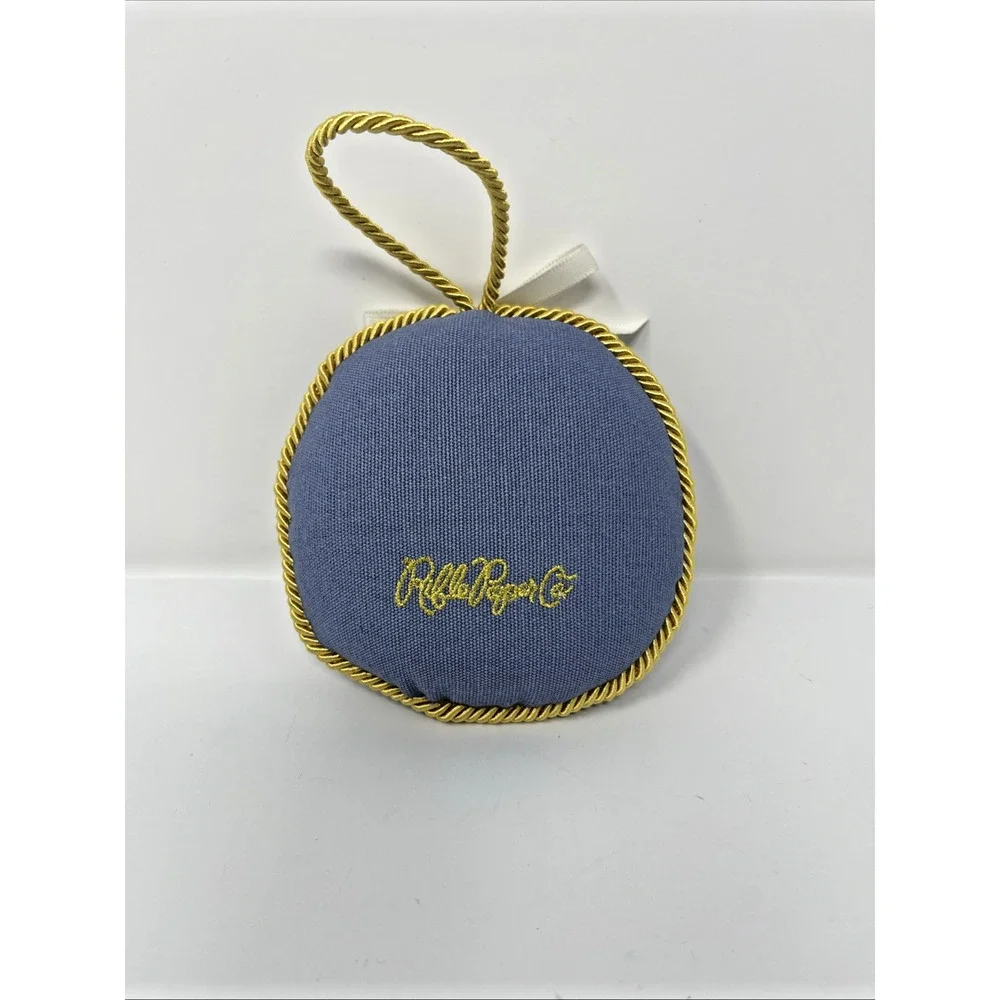 Christmastide Embroidered Cardinal Ornament Intricate Detail Gold Thread Hanger